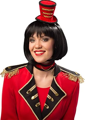 Orlob Kostüm Zubehör Set Zirkus Minihut Halsband Karneval Fasching