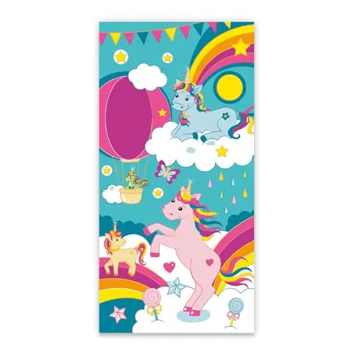 Trötsch Zauberbadetuch Einhornwelt: Handtuch Badetuch Geschenk Geschenkidee Einhorn Einhornwelt (Einhornwelt: Alles rund ums Einhorn)