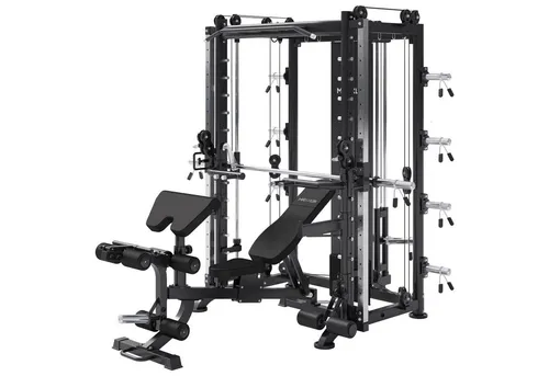 MAXXUS Multipresse 10.1 - Multifunktions-Kraftstation - Multifunktions-Hantelbänke für Krafttraining, ausgestattet mit Hantelbank, Rudern, Klimmzug und mehr - perfekt für ein komplettes Workout zu Hause.