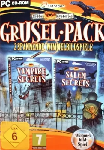 GW6051 Hidden Mysteries Gruselpack (Vampire Secrets, Salem Secrets) PC Neu & OVP