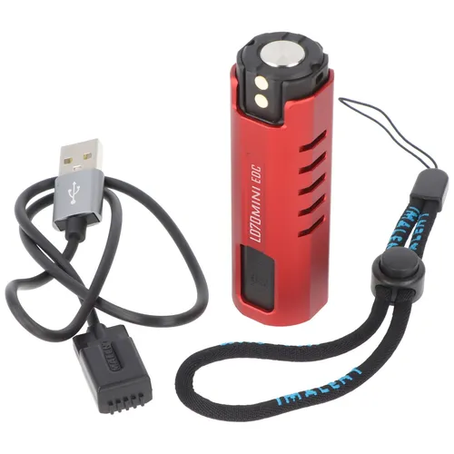 Imalent LD70 Mini EDC LED-Taschenlampe rot mit 4000 Lumen