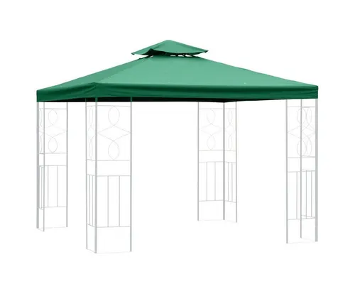 bonsport Pavillonersatzdach 3x3m - Wasserdicht mit Kaminöffnung - Pavillon-Dach mit PVC-Beschichtung, wasserabweisend und ideal für Sommermonate. Kaminöffnung sorgt für optimale Belüftung, erhältlich in verschiedenen Farben.