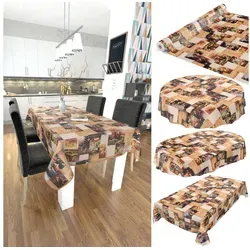 ANRO Tischdecke Wachstuchtischdecke Gartentischdecke Wachstischdecke (Einzelstück 1-tlg), Glatt 140x160cm wasserabweisend rot Eckig | 140 cm x 160 cm x 0.2 mm