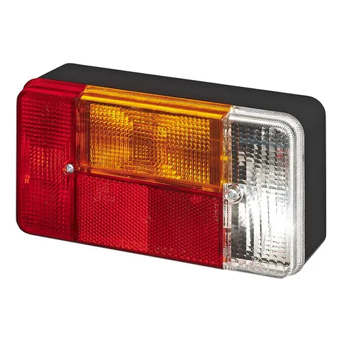 Anhänger Rückleuchte 5 Funktionen 194x104mm rechts – Anhängerleuchte,