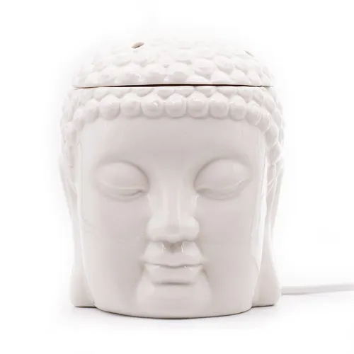 Candle Brothers Duftlampe Aromalampe Buddha Keramik Porzellan elektrisch