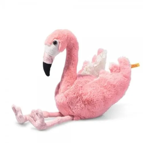 Soft Cuddly Friends Jill Flamingo - Kuscheltier - Kuscheltier für Kinder, perfekt zum Spielen und Liebhaben mit weichem Material und süßem Design.