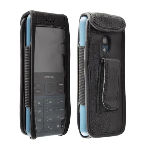 caseroxx Handy Hülle Ledertasche mit Gürtelclip für Nokia 125/ 150 (2020) aus Ec