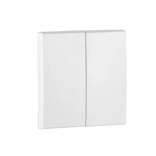 LOGUS 90 signalweiß Serienwippe 2-fach EFAPEL Schalter-/Steckdosenprogramm