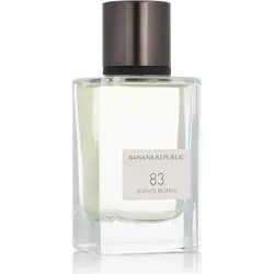 Banana Republic 83 Leather Reserve Eau de Parfum unisex 75 ml - Unisex Duft mit frischen Kopfnoten von Zitrone und Bergamotte, kombiniert mit einem sinnlichen Wildleder-Thema für einen eleganten und unvergesslichen Eindruck.