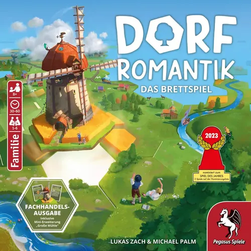 Dorfromantik - Das Brettspiel Fachhandels-exklusiv - Gesellschaftsspiel für 1 bis 99 Spieler, fördert Kreativität und strategisches Denken bei einem einzigartigen Spielerlebnis.