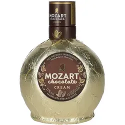 Mozart Chocolate Cream Liqueur 17% Vol. 0,5l - Likör & Kräuterschnaps, cremiger Schokoladengenuss mit 17% Vol., perfekt für Cocktails oder pur als Dessert-Highlight.