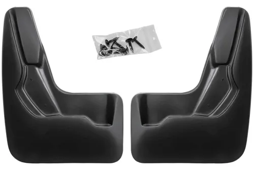 RECAMBO Kfz-Schmutzfänger Set für Mercedes-Benz A-Klasse W176 - Schmutzfänger Set, passgenau für Mercedes-Benz A-Klasse W176 (BJ 2012-2018), bietet optimalen Schutz vor Schmutz und Steinschlägen, aus flexiblem, bruchfestem TPE-Material, einfache Montage inklusive Schrauben.