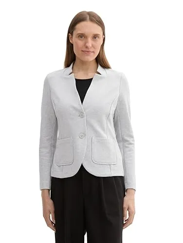 TOM TAILOR Damen 1038703 Basic Ottoman Blazer von Tom Tailor