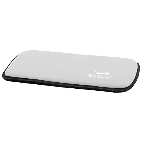 BedDog® Hundematte Polly - Komfortables Hundekissen für kleine Hunde - Hundebetten: Bequeme, langlebige Hundematte aus Kunstleder mit gelenkschonender Schaumstoff-Platte, ideal für jeden Raum und pflegeleicht.