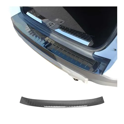 OMAC Ladekantenschutz für Ford Kuga 2012-2019 - Stoßstangenschutz aus robustem Edelstahl, maßgeschneidert für perfekten Sitz. Schützt die Ladefläche vor Kratzern und Stößen, einfache Montage in wenigen Minuten.