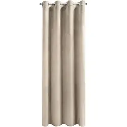 Eurofirany MELANIE Vorhang 140x250 Ösen Beige - Beige