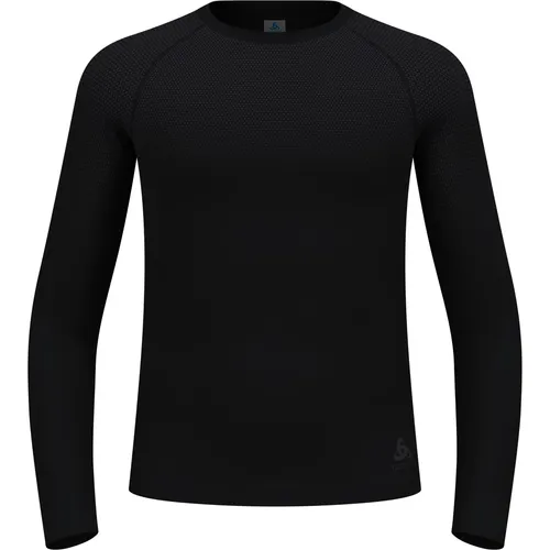 Odlo Performance Light Eco Funktionsunterhemd in Schwarz, Größe XL, Herren - Funktionsunterwäsche von Odlo mit Temperatur-Kontroll-System und antibakterieller