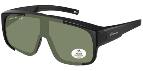 Polarisierende Montana Sonnenbrille/Überbrille inklusive Etui in vier Farben FO9A