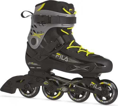 Fila Inlineskates schwarz 41 - Inliner in Größe 41, stylisches schwarzes Design, ideal für Freizeit und Sport, bieten Komfort und Stabilität beim Fahren.