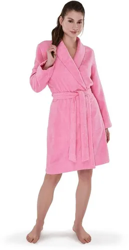 Damenbademantel Flamingo