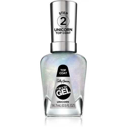 Sally Hansen Miracle Gel™ Gel-Lack - Farbton Unicorn, 14.7 ml - Gel-Lacke für Damen, keine UV/LED Lampe erforderlich, bietet langanhaltende Farbe und glänzendes Finish für eine perfekte Maniküre zu Hause.