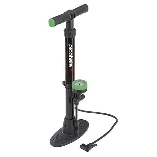 Prophete Luftpumpe Standpumpe Standluftpumpe Fahrradpumpe mit Manometer 0546