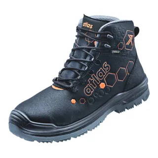 Atlas knöchelhoher Sicherheitsschuh XT 520 GTX, S3, W10, Gr. 41 - S3-Sicherheitsstiefel mit GORE-TEX für besten Wetterschutz, hervorragendem Grip und durchtritthemmender XP-Technologie für maximale Sicherheit und Komfort im Outdoor-Bereich.