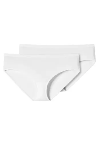 Schiesser Hipster 2er Pack 95/5 Organic (Spar-Set, 2-St) Hipster - Baumwolle - Besonders flache Nähte und supersofter Bund