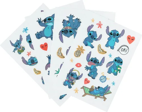Disney Stitch reusable sticker set