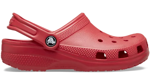 Crocs Kid's Classic Clog T - Leichte Sandalen für Kinder in Rot - Sandalen für Kinder, ideal für Freizeitaktivitäten - Leicht, bequem und perfekt für den Alltag. Jetzt im Online-Shop von Bergfreunde.de entdecken!