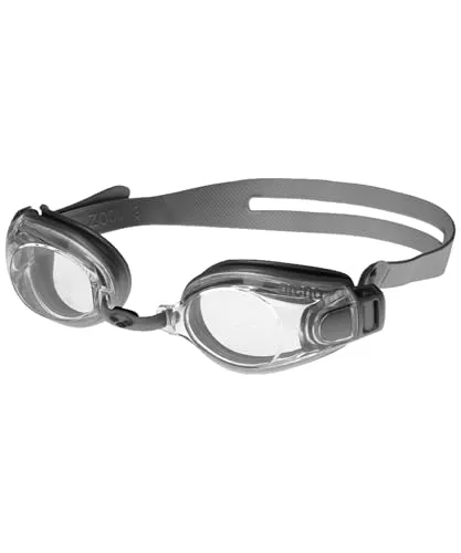Arena Zoom X-Fit Unisex-Schwimmbrille für Erwachsene - Schwimmbrille mit großen, UV-geschützten Gläsern für hervorragende Sicht, Antibeschlag-Behandlung und verstellbarem Nasensteg für optimalen Tragekomfort.