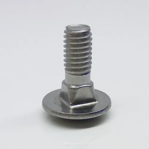 Produktbild dely trade Verbindungselemente 10 Stück Schlossschrauben M8 x 25 Edelstahl A2 Silber Flachkopf Flachrund