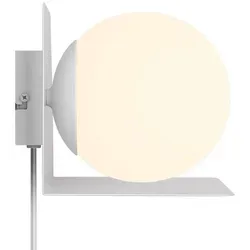 Nordlux Lilibeth 2312931001 Wandleuchte E14 Weiß in weiß von Nordlux