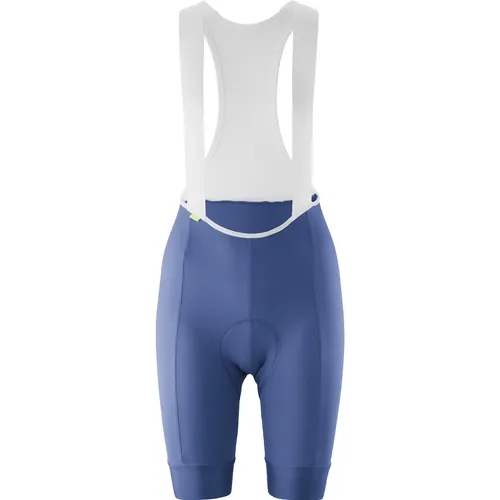 GONSO Essential Bib Kit Trägerhose Damen S - Moderne Trägerhose für Damen mit optimaler Passform und hohem Tragekomfort, ideal für lange Fahrradtouren. Perfekt für aktive Radfahrerinnen.