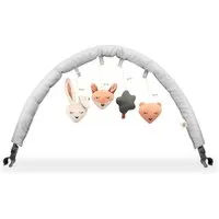 hauck Baby Spielbogen - Motorikspielzeug für Reisebetten bis 60 cm, verstellbar, klappbar und ideal für unterwegs