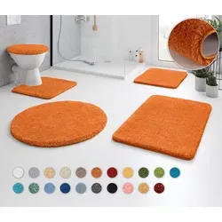 Kleine Wolke Badematte RELAX, 60x100 cm in orange von Kleine Wolke