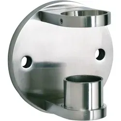 Croso - Wandanker M. Anschlussplatte F. Rohr Ø 42,4 Mm, Ø 110 Mm,edelstahl V2a