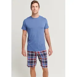 Jockey Everyday ½ Knit Short Pyjama - Pyjamas mit lockerer Passform, ideal zum Entspannen oder für Freizeitaktivitäten, ausgestattet mit Seitentaschen und einem bequemen Elastikbund.