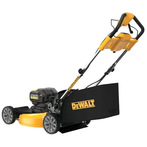 Akku-Rasenmäher DeWalt DCMWSP564N-XJ - 18V - Selbstfahrend für müheloses Mähen - Rasenmäher für Flächen bis 600m², batteriebetrieben mit 53cm Schnittbreite, ideal für effizientes und umweltfreundliches Mähen.