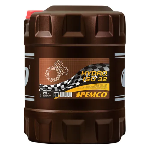 PEMCO Hydrauliköl HLP 32 - 20 Liter - Hochwertiges Hydrauliköl nach DIN 51524 Teil 2, ideal für vielseitige Anwendungen in Hydrauliksystemen, garantiert optimale Leistung und Langlebigkeit.