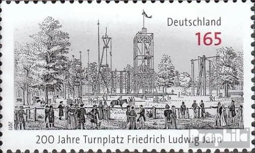 Prophila Collection BRD (BR.Deutschland) 2870 (kompl.Ausg.) FDC Ersttagsbrief 2011 Turnplatz Friedrich L. Jahn (Briefmarken für Sammler) Sport Sonstige
