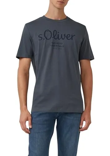 s.Oliver Baumwoll-T-Shirt mit Logo-Print von s.Oliver