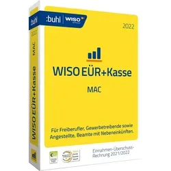 WISO EÜR & Kasse 2022 - Die einfache Buchhaltungssoftware - Office-Software für Freiberufler und kleine Unternehmen. Erstellen Sie schnell Gewinn- und Verlustrechnungen und erledigen Sie Ihre steuerlichen Pflichten rechtssicher.