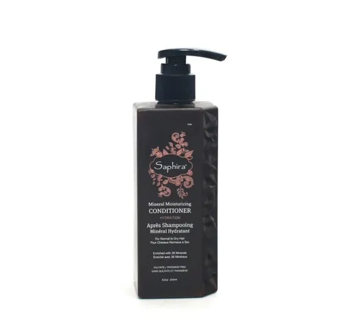 Saphira Keratin Moisturizing Conditioner 250ml - Luxuriöser Keratin-Conditioner für Frauen, spendet intensive Feuchtigkeit und verbessert die Haarstruktur, ideal für gepflegtes und strahlendes Haar.