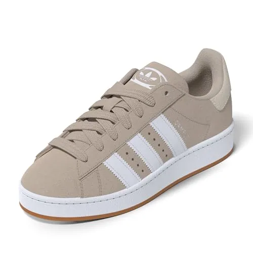 adidas Campus 00S J JI4461 Sportschuhe - Beige Weiß, 36 2/3 EU - Sneaker für Jungen, stylisches Design mit bequemem Stoff-Obermaterial für optimalen Tragekomfort und Alltagstauglichkeit.