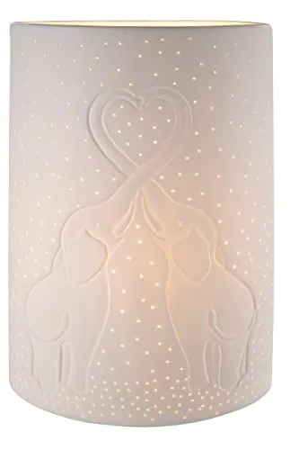 GILDE Lampe Elefantenliebe