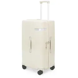 Travelhouse Sport Trunk Koffer L (76 cm) Cremeweiß – Robust und Leicht