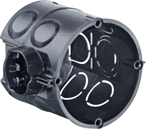 KAISER 1555-41 - Unterputz Geräte-Verbindungsdose, innovativer Kombistutzen für schnelle und sichere Installationen