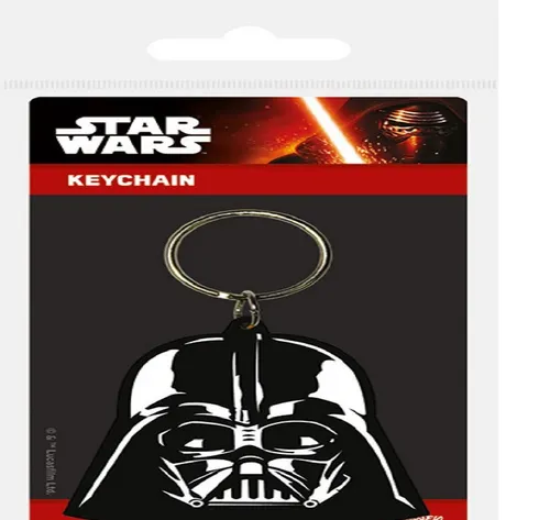 heo Schlüsselanhänger Star Wars Gummi-Schlüsselanhänger Darth Vader 6 cm (1-tlg)