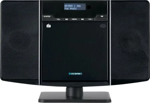 McGrey MCD-60 DAB Vertikal Bluetooth Stereoanlage